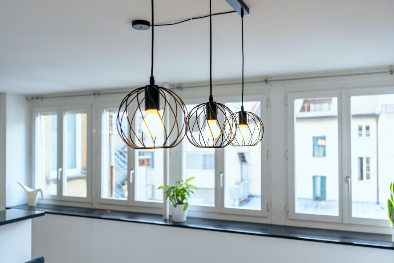 Apartment In The City Center With Free Parking Biel Exterior foto