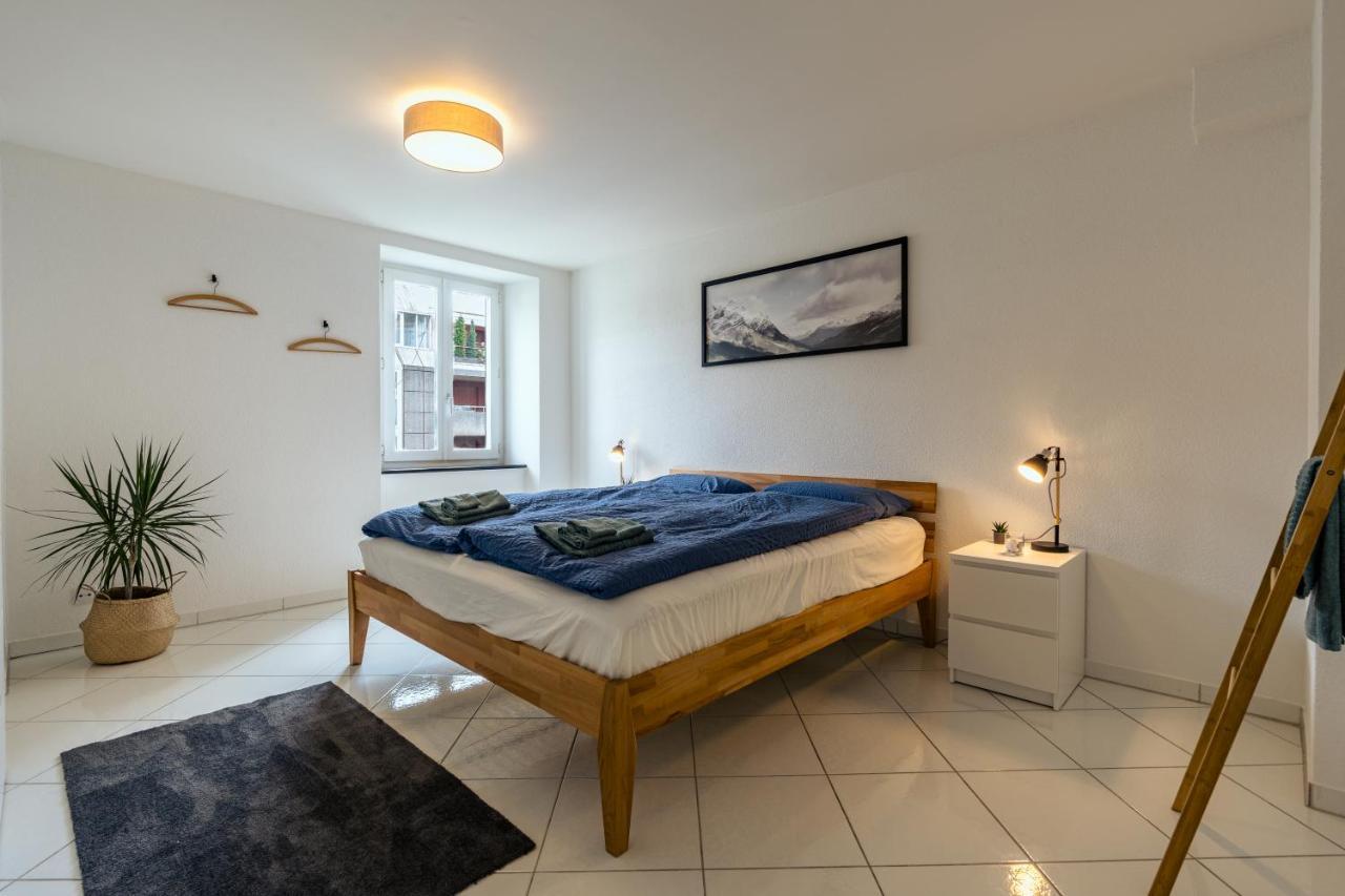 Apartment In The City Center With Free Parking Biel Exterior foto